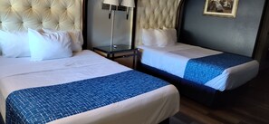 Standard Room, 2 Queen Beds | In-room safe, desk, iron/ironing board, free WiFi
