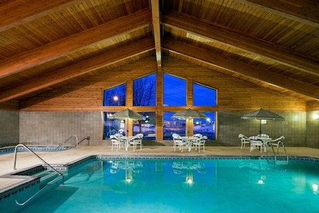 Una piscina techada