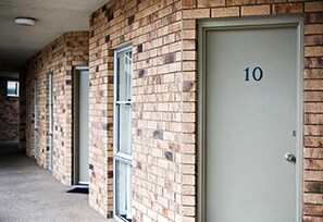 Fassade der Unterkunft