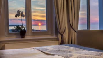 Superior Double Room, Sea View | Premium bedding, down comforters, pillowtop beds, in-room safe