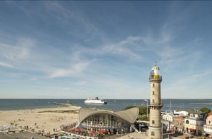 Blick von der Unterkunft