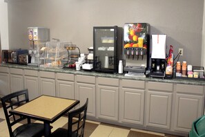 Free continental breakfast