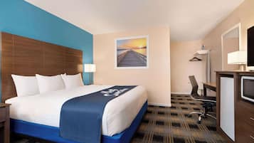 In-room safe, desk, iron/ironing board, free cribs/infant beds