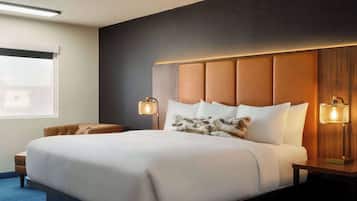 Chambre Standard, 1 très grand lit, non-fumeurs | Literie de qualité supérieure, surmatelas, bureau