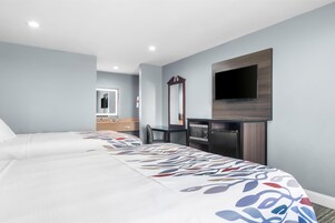 Wifi gratis y ropa de cama 