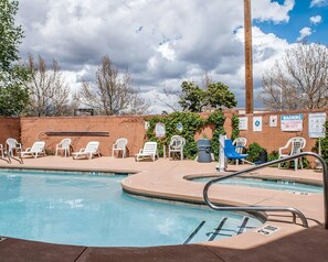 Seasonal outdoor pool