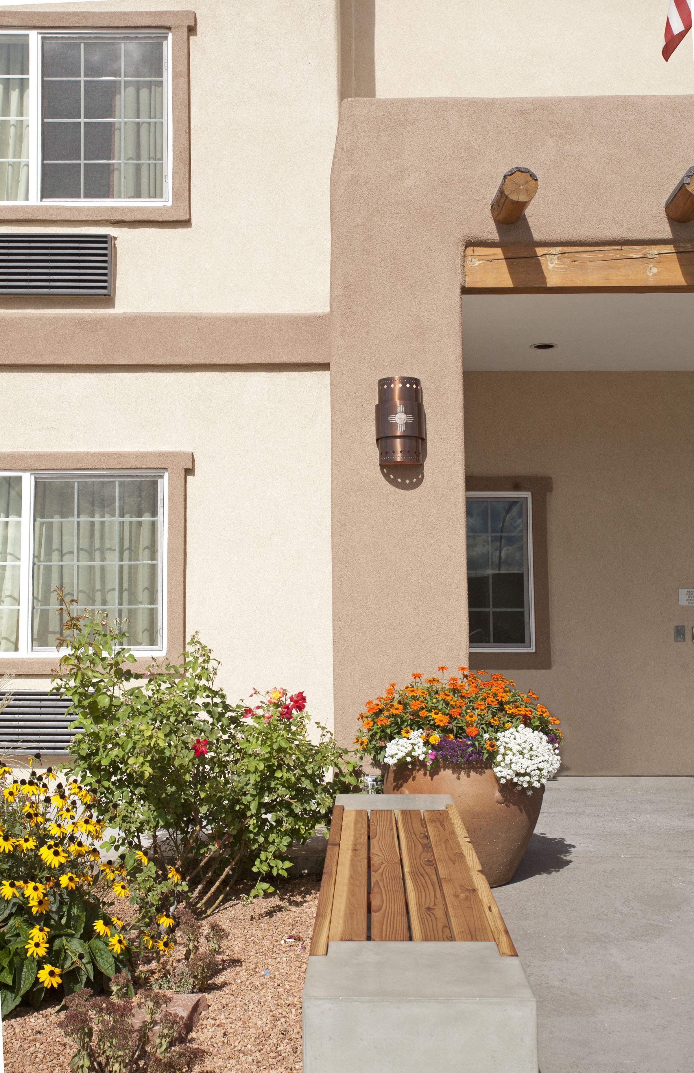 Voorkant van accommodatie