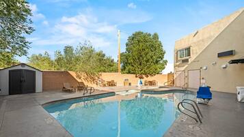 Seasonal outdoor pool