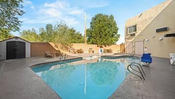 Seasonal outdoor pool