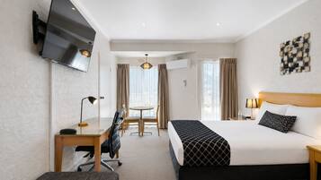 Standard Room, Multiple Beds, Non Smoking | Pillowtop beds, free minibar, desk, laptop workspace