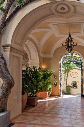 Interior entrance