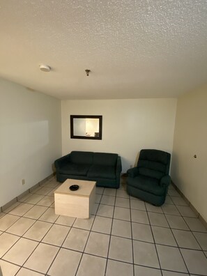 Studio Suite, 1 King Bed, Smoking | Living area