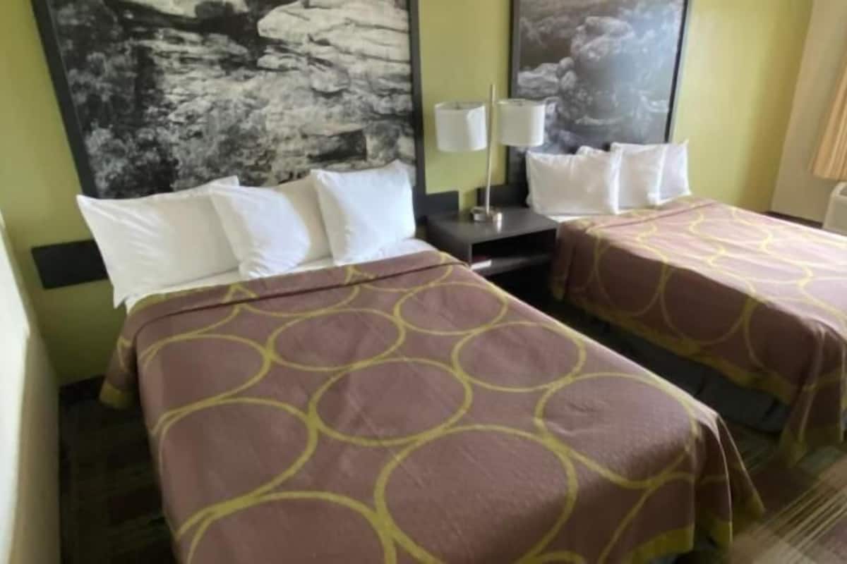 Desk, blackout drapes, free cribs/infant beds, free WiFi