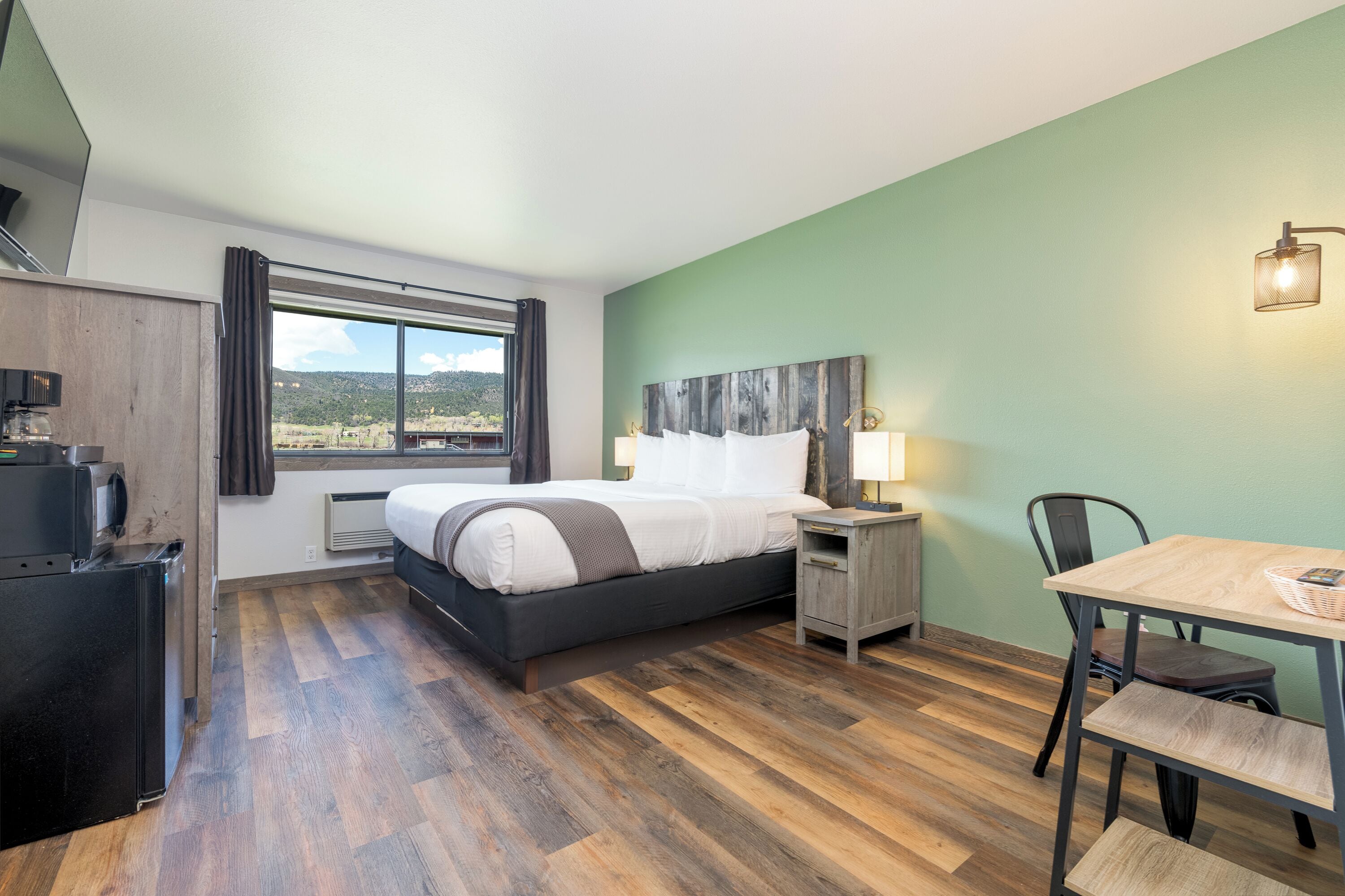 1 bedroom, blackout curtains, iron/ironing board, free wifi