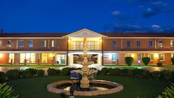 Front of property – evening/night