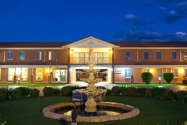 Front of property - evening/night
