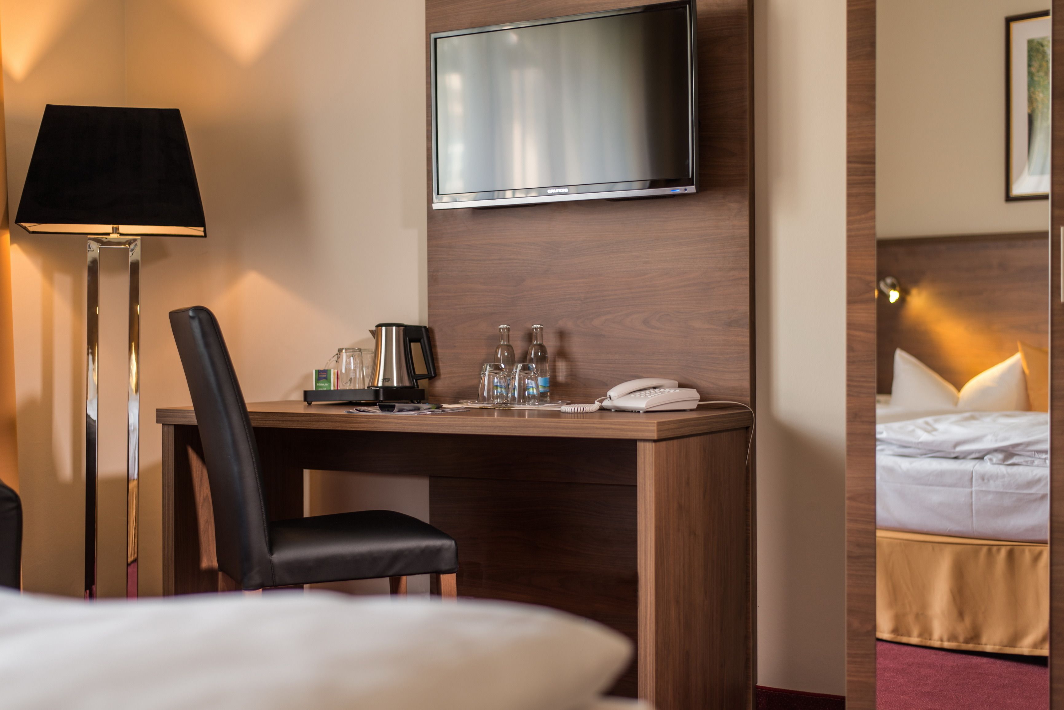 comfort double room | hypo-allergenic bedding, in-room safe, desk, free wifi