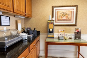 Breakfast area