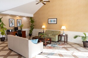 Sitzecke in der Lobby