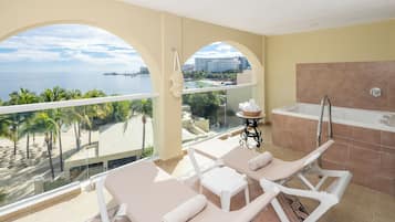 Junior Studio Suite, Hot Tub, Ocean View | View from room