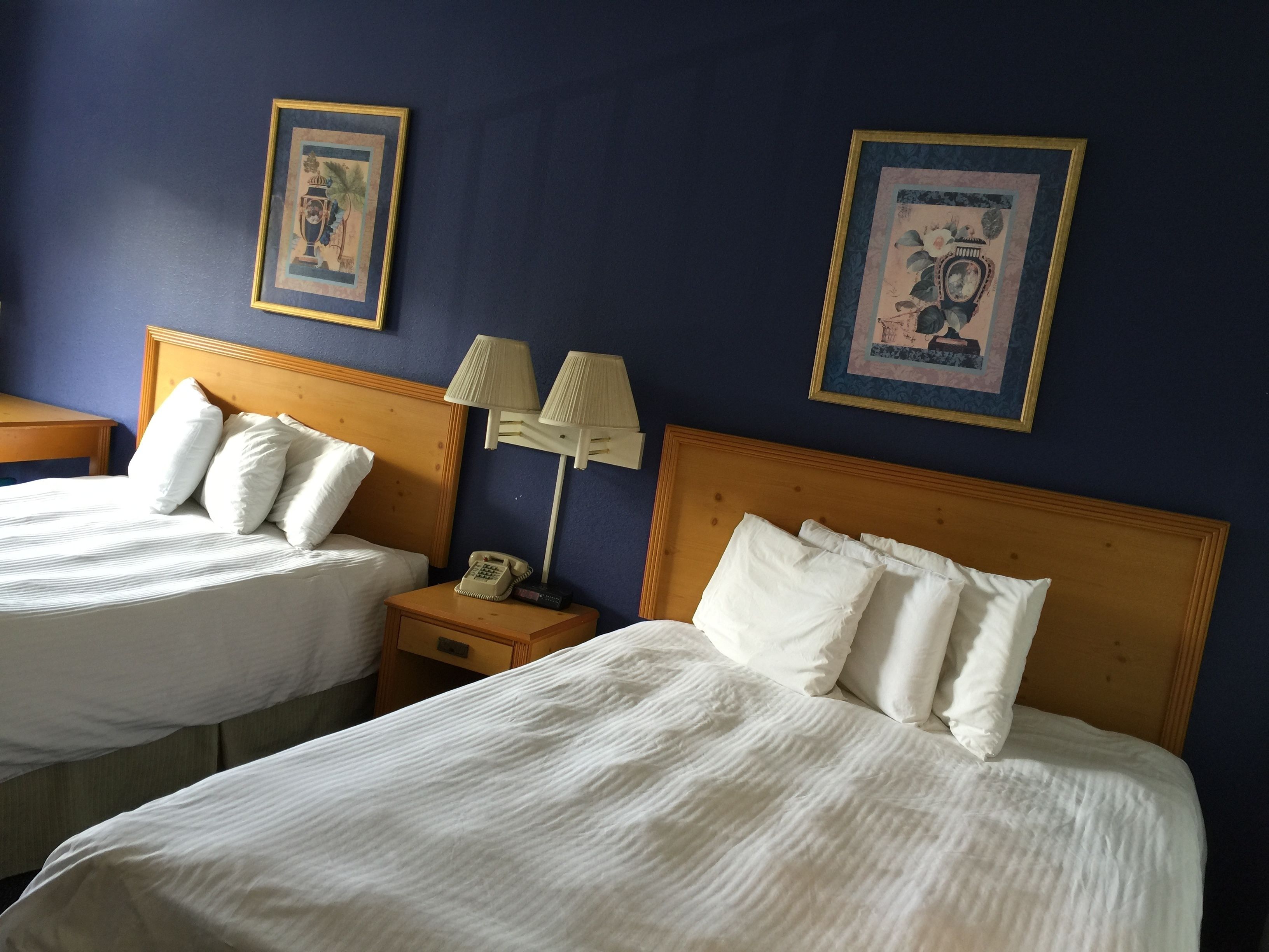 deluxe room, 2 queen beds | desk, blackout curtains, rollaway beds, free wifi