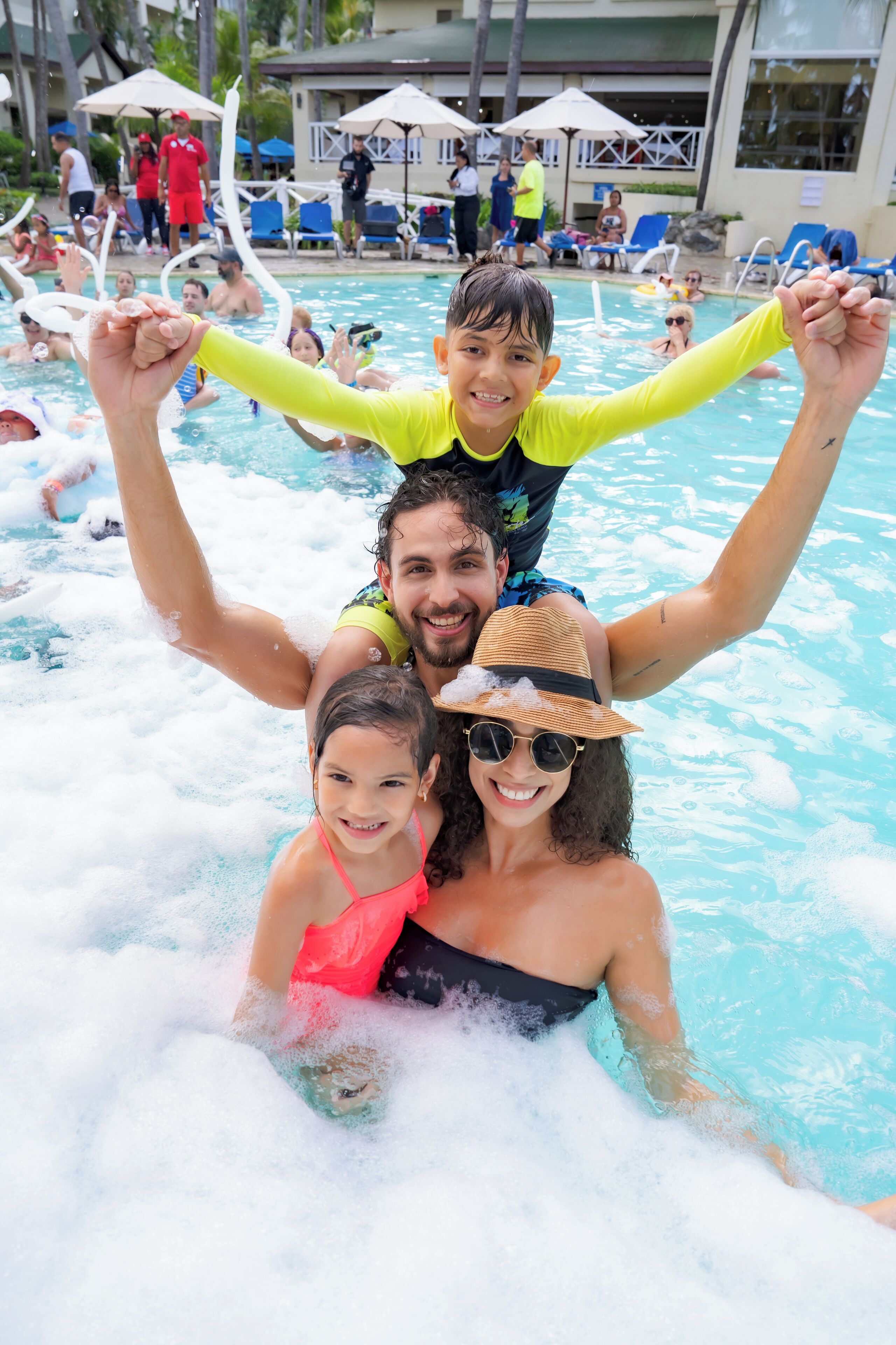 2 outdoor pools, open 7:00 AM to 7:00 PM, pool umbrellas, sun loungers