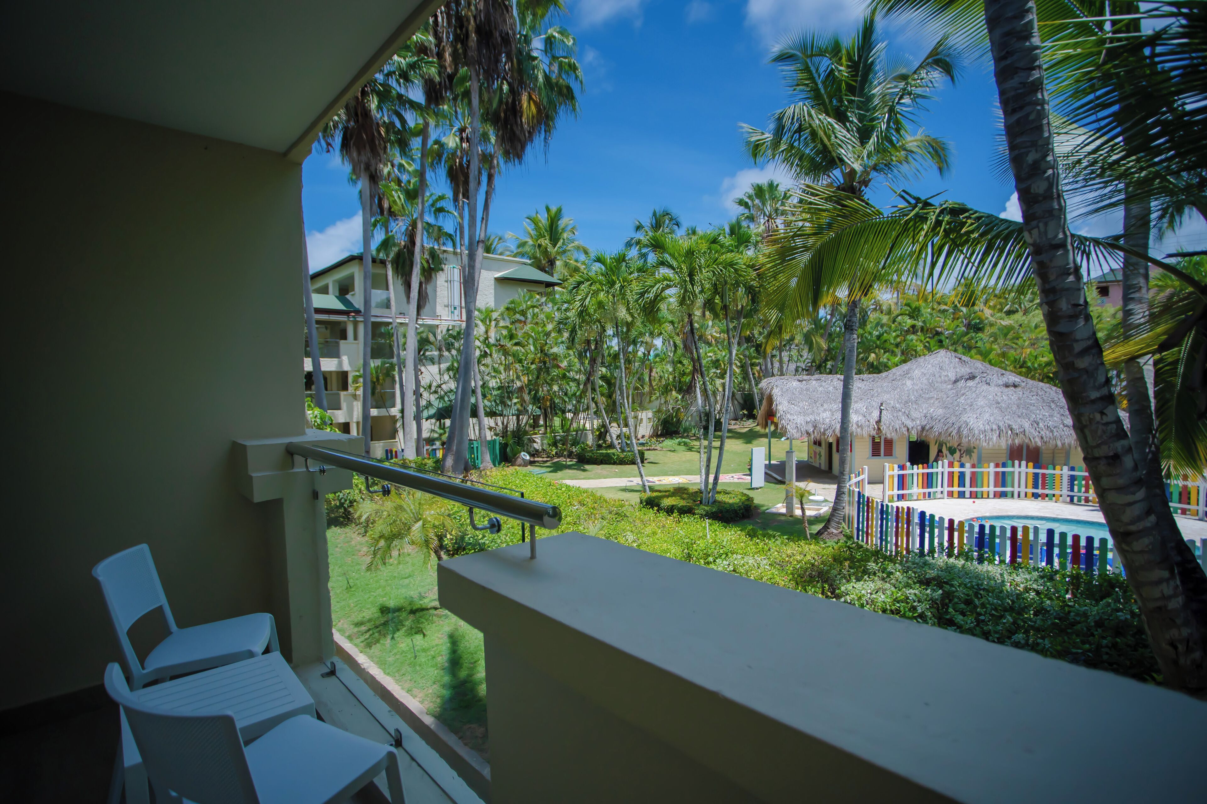 Pemandangan balkon