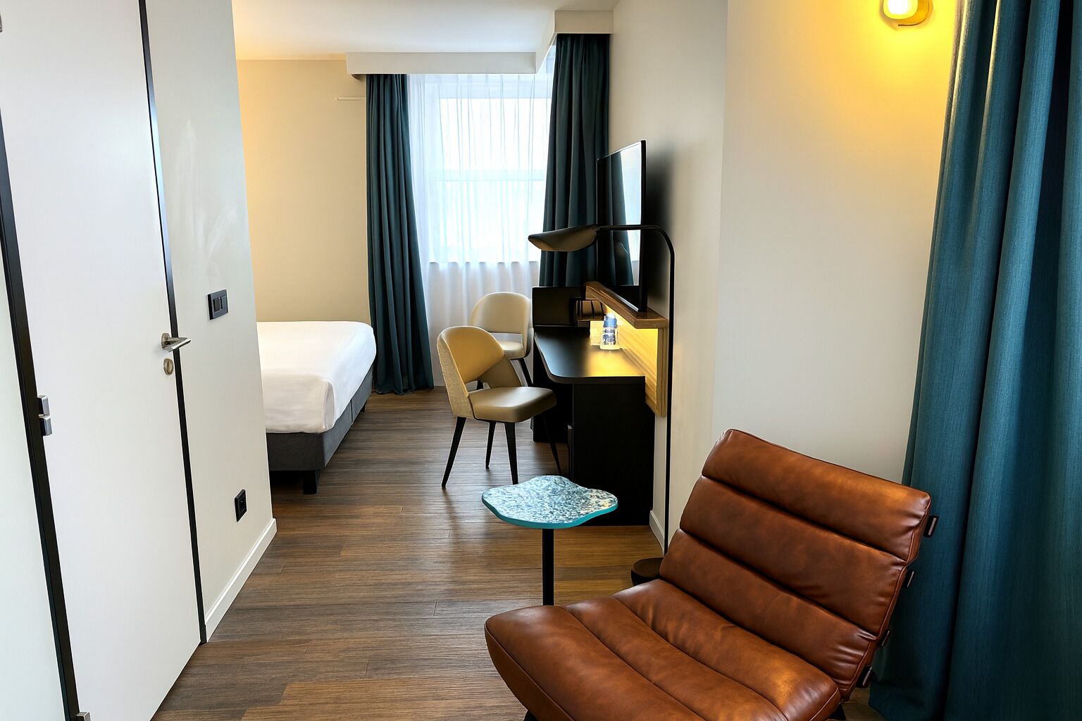 next generation, room, 1 double bed | premium bedding, in-room safe, individually furnished, desk