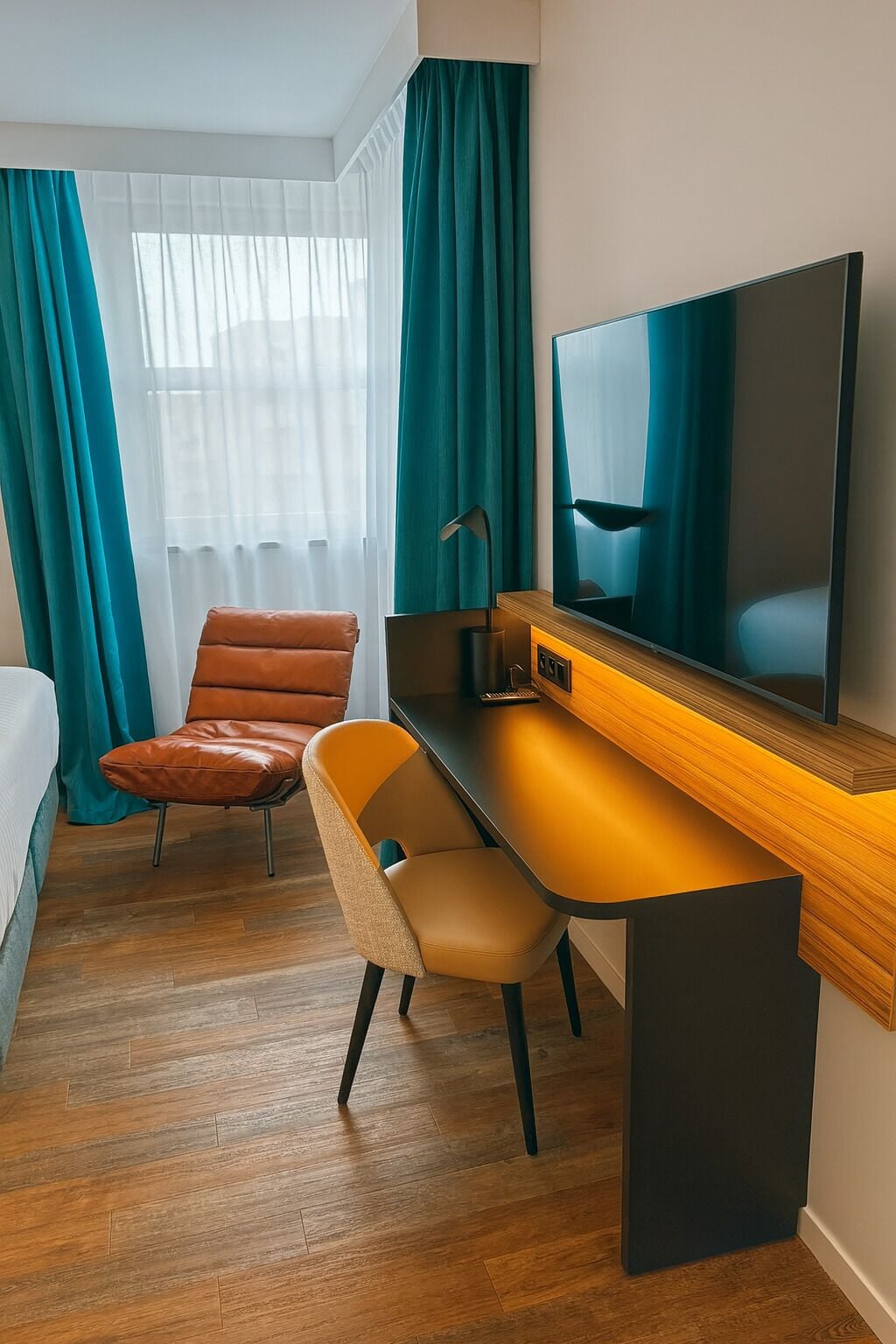 Standard Room, 1 Double Bed | Premium bedding, in-room safe, individually furnished, desk