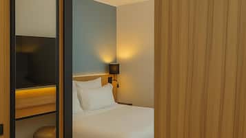 Literie de qualité supérieure, coffres-forts dans les chambres