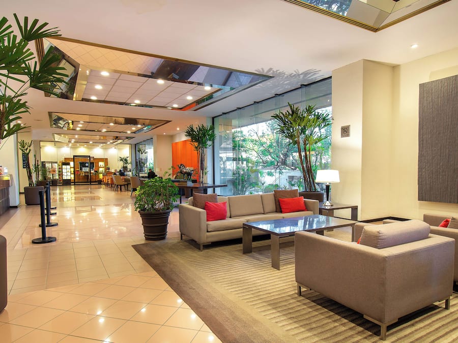 Sala de estar en el lobby