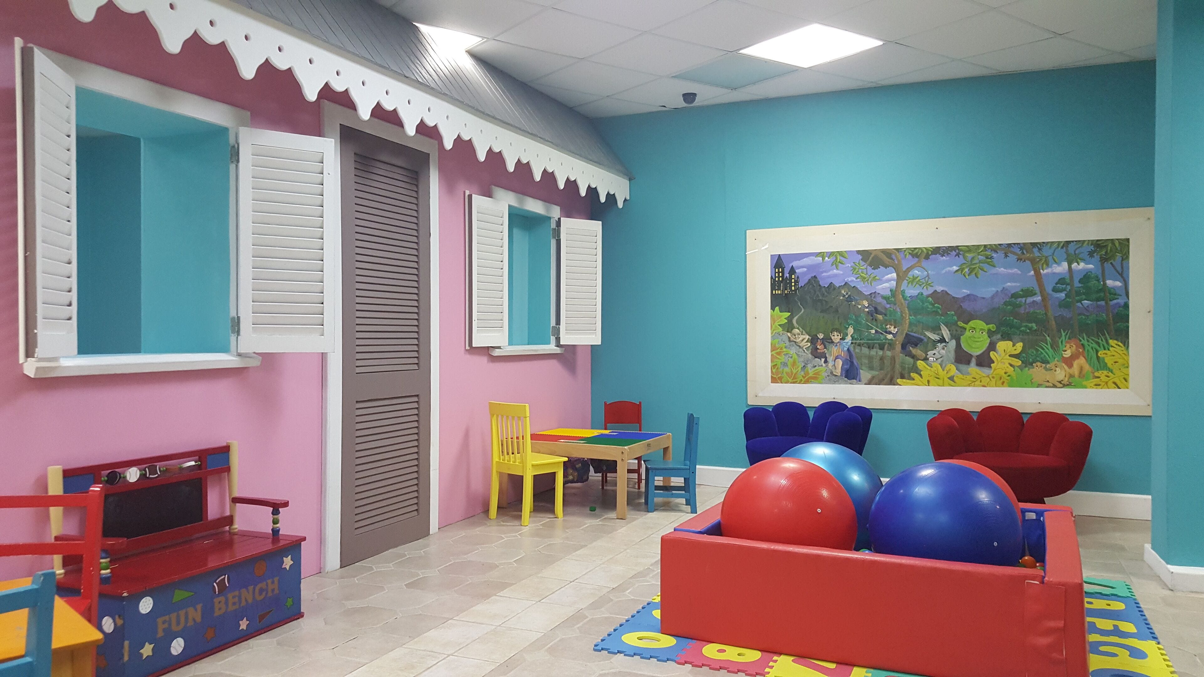children’s play area – indoor