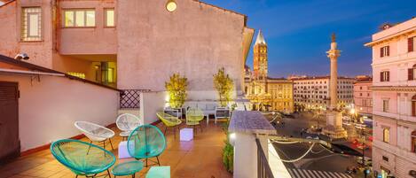 Terraza en la azotea