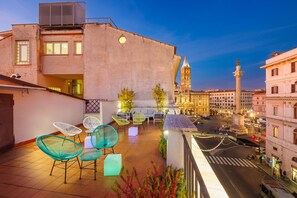 Terrasse sur le toit