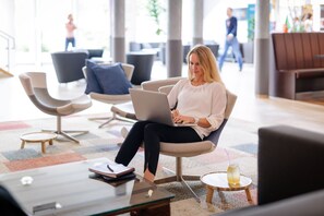 Lobby sitting area