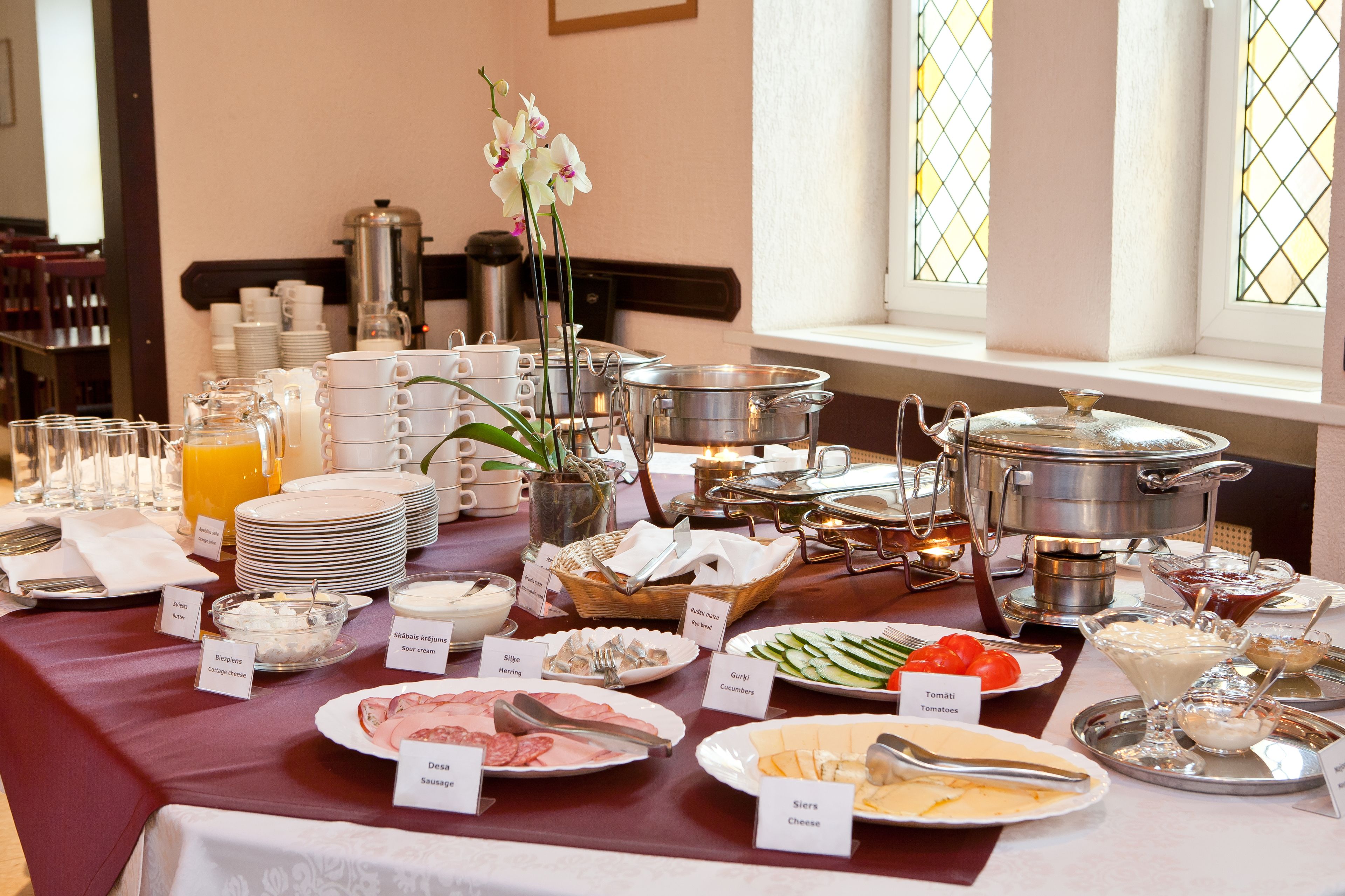 Desayuno para llevar incluido todos los días 
