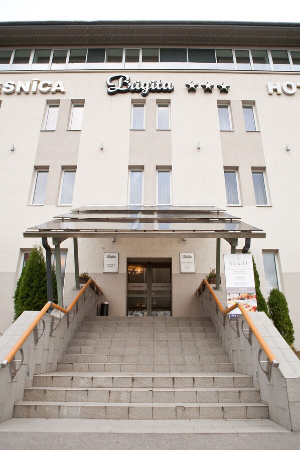 Entrée de l’hébergement