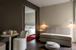 Premium bedding, in-room safe, soundproofing, iron/ironing board