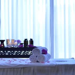 Couples treatment room(s), body treatments, aromatherapy, body wraps