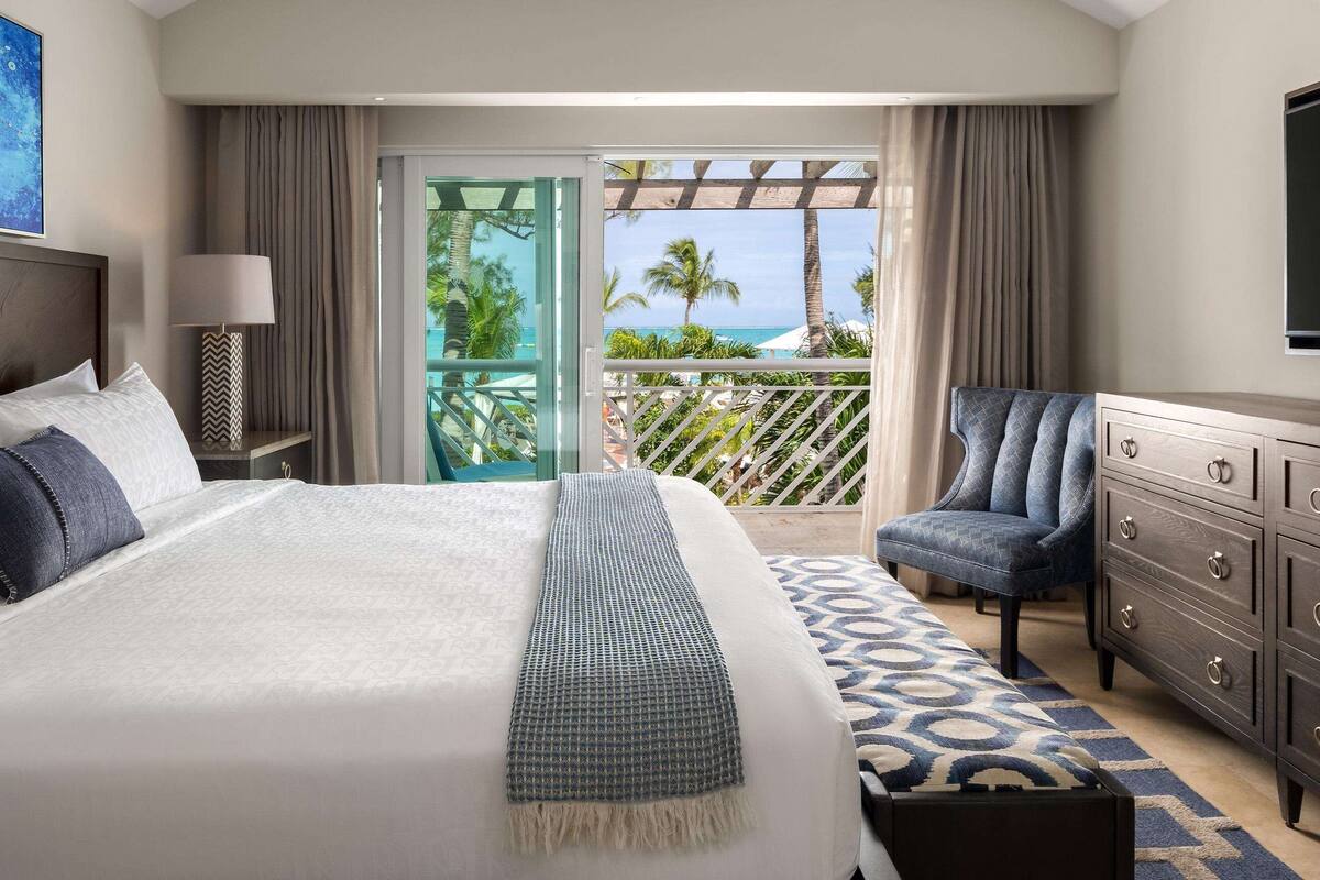 蜜月別墅, 1 間臥室 (Seaside Honeymoon Concierge Suite) | 高級寢具、迷你吧、客房內保險箱、隔音