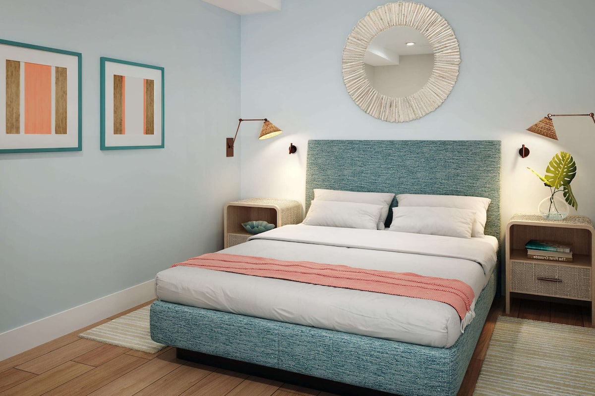 Suite, 2 habitaciones, vista al océano (Treasure Beach Butler Suite) | Ropa de cama de alta calidad y minibar