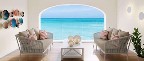 Ropa de cama de alta calidad y minibar