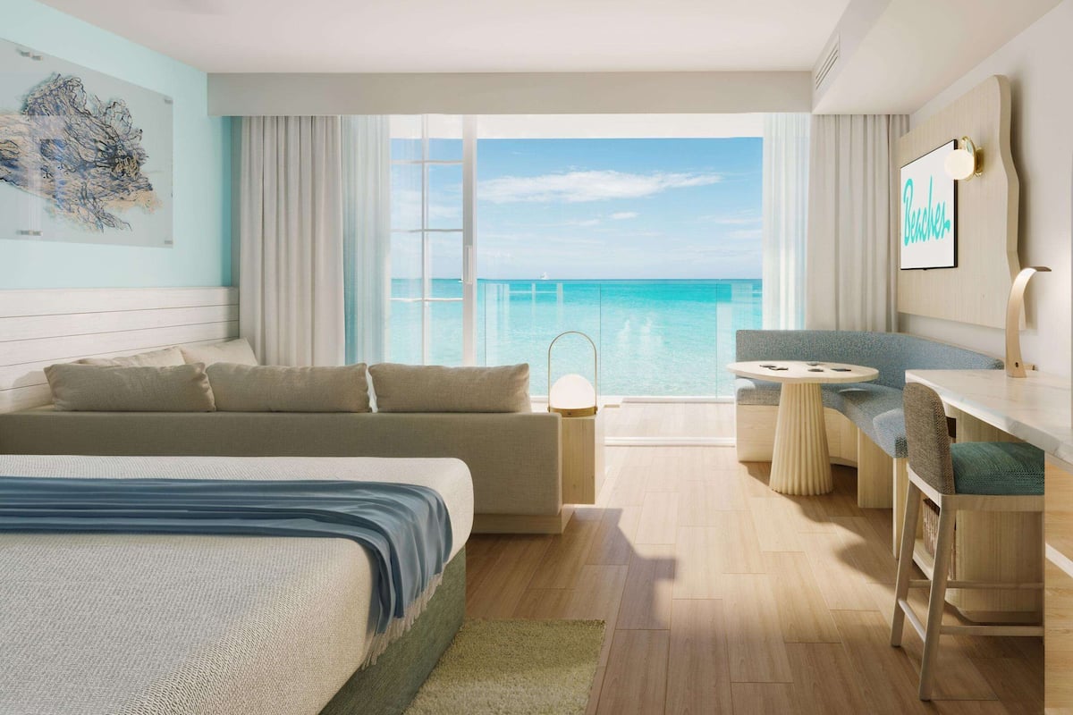 Ropa de cama de alta calidad y minibar