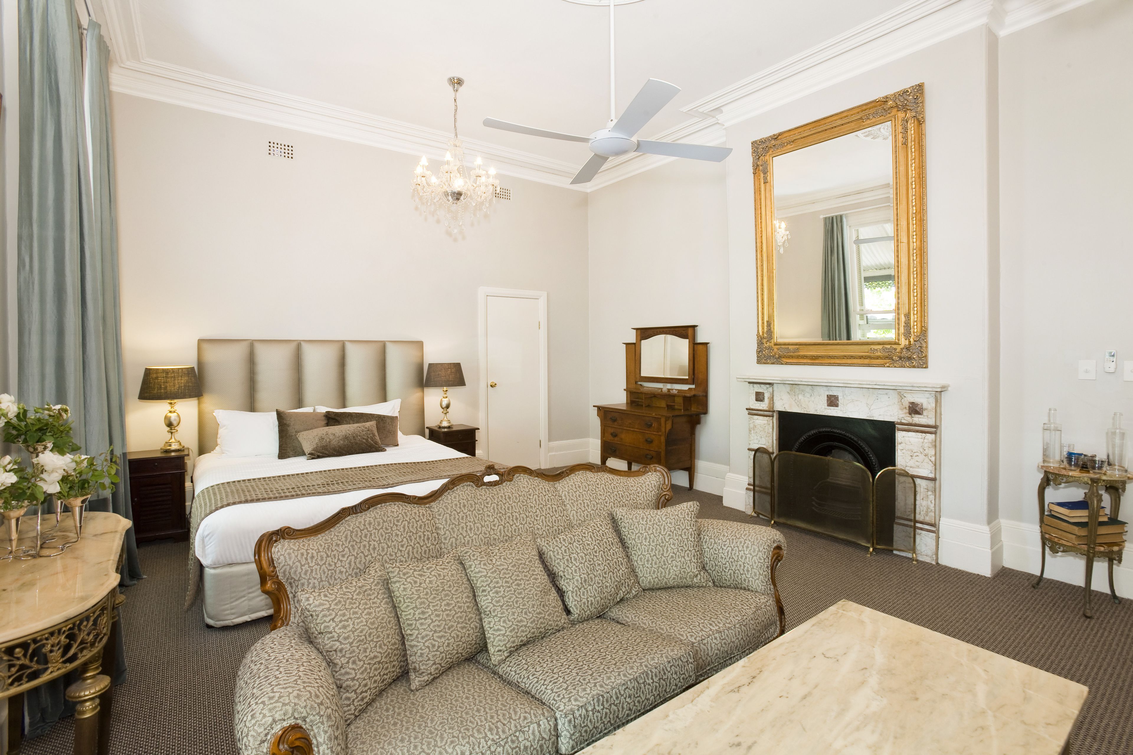 manor suite | premium bedding, minibar, individually decorated, individually furnished