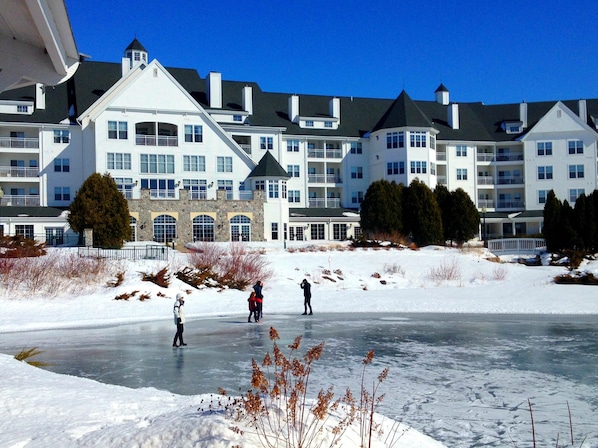 Ice skating