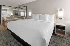 Desk, blackout curtains, iron/ironing board, free WiFi