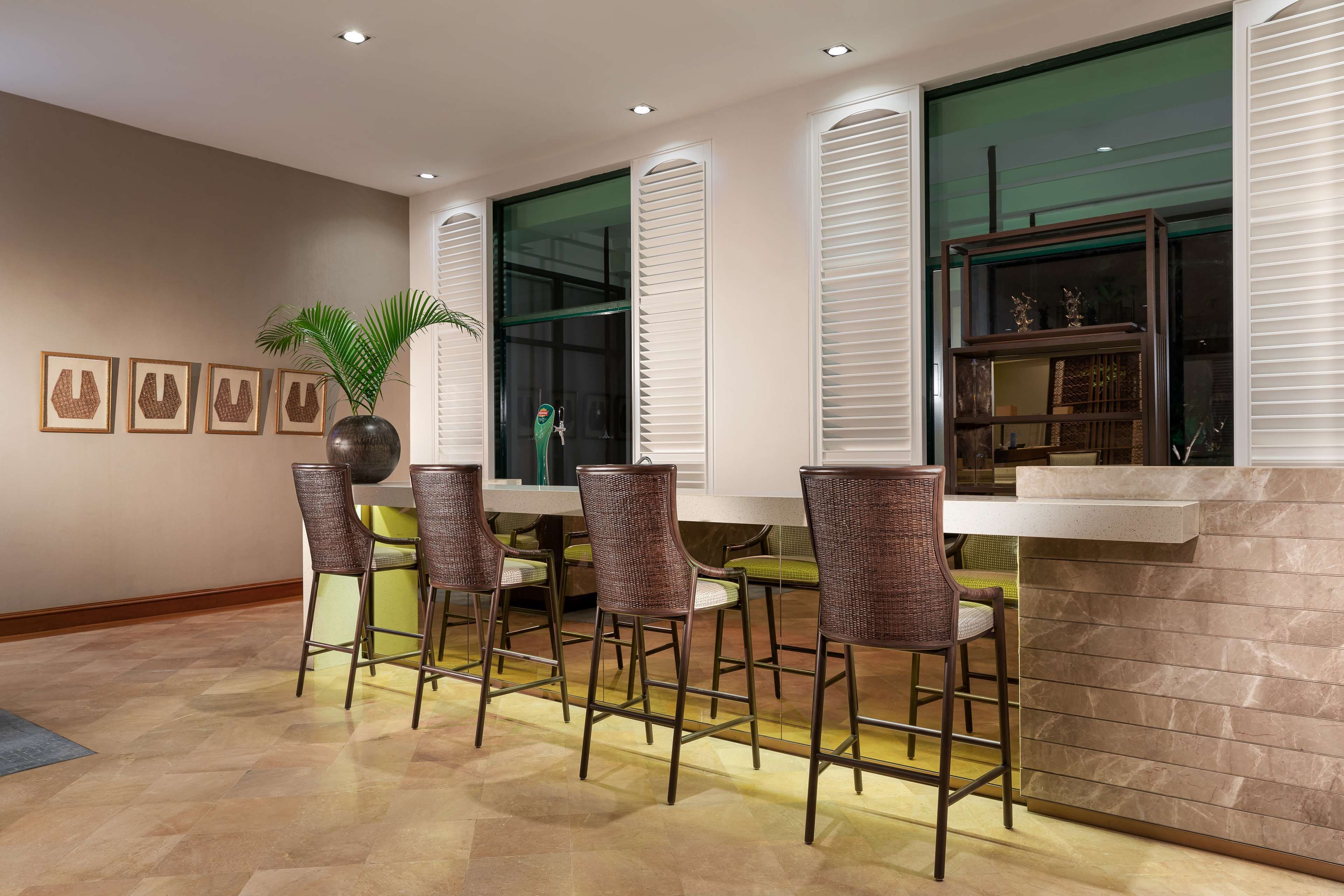 poolside views, open daily