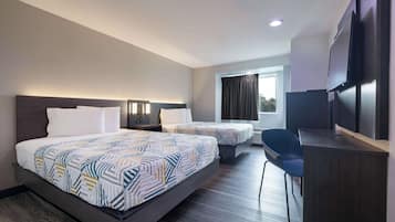 Free WiFi, bed sheets