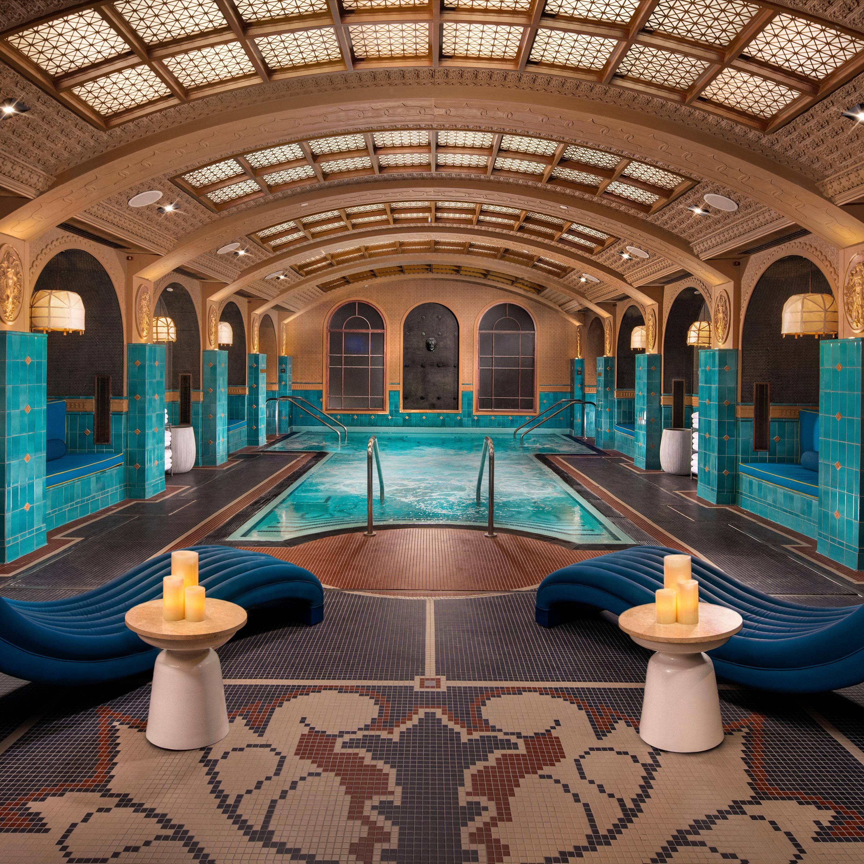 Seasonal outdoor pool, open 9:00 AM to 6:00 PM, pool cabanas (surcharge)