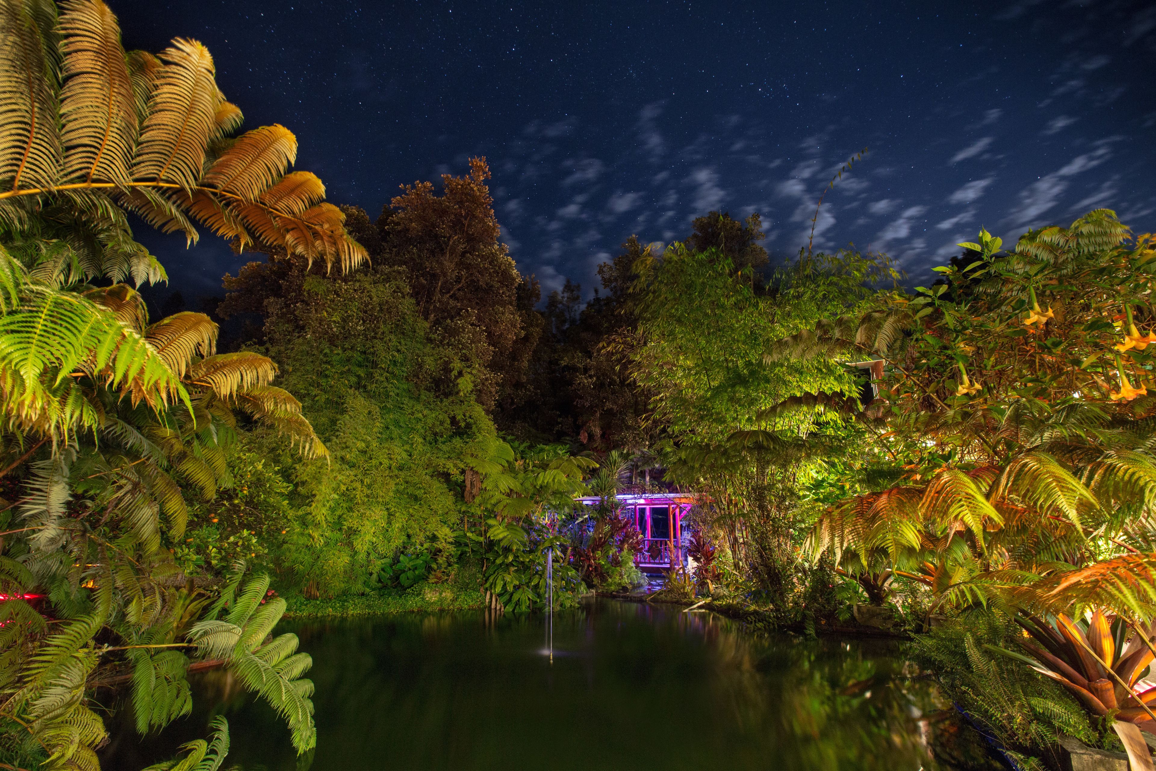 front of property – evening/night